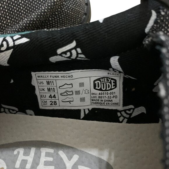 Hey Dude Wally Funk Hecho Mens 11 Shoes Mexico Flag Slip On Comfort Sneakers NEW - Picture 12 of 14